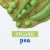 Gerber 1st Foods for Baby Organic Food Pea Perspective: back