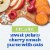 Gerber Organic for Toddler Plant-tastic Toddler Food Sweet Potato Cherry Smoothie Pouch Perspective: back