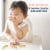 Gerber Snacks for Baby Lil Crunchies Baked Grain Vanilla Maple Perspective: back