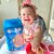 Gerber Cereal for Baby Probiotic Oatmeal Baby Cereal Banana Perspective: back