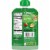 Gerber Organic 2nd Foods Fruit Apples & Summer Peaches Baby Food 3.5 oz. Pouch Perspective: back
