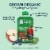Gerber® Wonderfoods™ 2nd Foods® Organic Apple Zucchini Spinach & Strawberry Baby Food Pouch Perspective: back