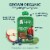 Gerber® Wonderfoods™ 2nd Foods® Organic Apple Zucchini Spinach & Strawberry Baby Food Pouch Perspective: back