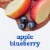Gerber 2nd Foods Natural for Baby Baby Food Apple Blueberry Tubs Perspective: back