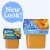 Gerber 2nd Foods Natural for Baby Veggie Power Baby Food Sweet Potato Corn Perspective: back