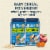 Gerber® Power Blend™ Oatmeal Lentil Carrots & Apples Stage 2 Baby Food Cereal Perspective: back
