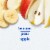 Gerber My 1st Fruits Starter Kit Baby Food Puree Banana, Pear and Apple Perspective: back
