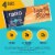 Ratio Toasted Almond Protein Crunchy Keto Friendly Bars Perspective: back