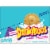 Dunkaroos Vanilla Cookies and Vanilla Frosting with Rainbow Sprinkles Perspective: back