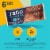 Ratio Soft Baked Chocolate Brownie Keto Friendly Bars Perspective: back