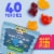 Mott's Animals Fruit Flavored Snacks Easter Basket Stuffers Family Pack Perspective: back