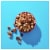 Cocoa Puffs Chocolate Popcorn Snack with Cocoa Glaze Sweet Flavored Party Snack Bag Perspective: back