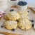 Betty Crocker Muffin Tops Mix Blueberry With Topping Perspective: back