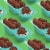 Dunkaroos Chocolate Cookies and Chocolate Chip Frosting Perspective: back
