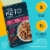 :ratio Keto Friendly Cinnamon Cranberry Almond Crunch Breakfast Cereal Perspective: back