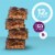 Fiber One Weight Watchers Peanut Butter Cocoa Crumble Chewy Protein Bars Healthy Snacks Perspective: back