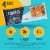 Ratio Coconut Almond with Chocolate Crunchy Keto Friendly Bars Perspective: back