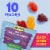 Mott's Gluten Free Assorted Fruit Flavored Snacks Perspective: back