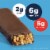 Fiber One Chewy Protein Bars Peanut Butter Protein Snacks Perspective: back