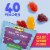 Mott's Gluten Free Assorted Fruit Flavored Snacks Family Pack Perspective: back