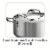 Tramontina Covered Dutch Oven Perspective: back