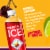 Sparkling Ice® Cherry Limeade Flavored Sparkling Bottled Water Perspective: back