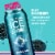 Sparkling Ice® Caffeinated Blue Raspberry Flavored Sparkling Water Can Perspective: back