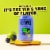 Popwell Blackberry Lime 12oz Standard Can Perspective: back