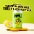 Popwell Lemon Lime Caffeinated Soda 12oz Can Perspective: back