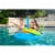 TRC Recreation Floating Foam Ring Toss Swimming Pool Game with 4 Rings, Orange Perspective: back