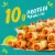 Delimex Chicken & Cheese Large Flour Taquitos Frozen Snacks Perspective: back