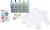 Tulip One-Step Tie-Dye Backpack Kit-Beachy Blues Perspective: back
