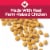 Purina Cat Chow Senior Essentials 7+ Immune + Joint Health Dry Cat Food Real Chicken Perspective: back