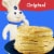 Pillsbury Grands! Flaky Layers Original Biscuits Canned Dough Easter Baking Perspective: back