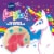 Pillsbury Lisa Frank Unicorn Shape Spring Edition Cookie Dough Perspective: back