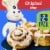 Pillsbury Cinnamon Rolls with Original Icing 2 Pack Perspective: back