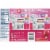 Pillsbury Ready to Bake Heart Shape Valentine Cookies Dough Perspective: back