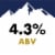 Busch American Lager Beer Perspective: back