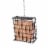 C&S Black 2-Cake Plastic Suet Feeder 707 Perspective: back
