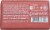 Dr. Bronner's Eucalyptus Castille Bar Soap Perspective: back