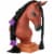 Breyer 7403 Black Mane Beauty Toy Horse Styling Head with Hair Tools, Blaze Perspective: back