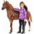Breyer Freedom Series Western Horse and Rider Doll Kids Toy Set and Accessories Perspective: back