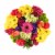 Colors of Spring Sunshine Floral Bouquet Perspective: back