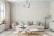 Rust-Oleum® Sure Color® Interior Paint + Primer - Linen White Eggshell Perspective: back