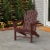 Rust-Oleum® Stops Rust® Decor Satin Spray Paint - Chestnut Brow Perspective: back