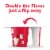 Breakstone's Cottage Doubles Strawberry & Lowfat Cottage Cheese Perspective: back