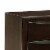 Coaster Phoenix Transitional 2-Drawer Wood Nightstand in Cappuccino Perspective: back