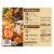 Marie Callender's® Shrimp Fajita Frozen Meal Perspective: back