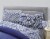 Harper Lane Blue Bed in a Bag Set - 7 Piece Perspective: back