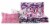 Harper Lane Blush & Purple Victoria 4 Piece Quilt Set Perspective: back